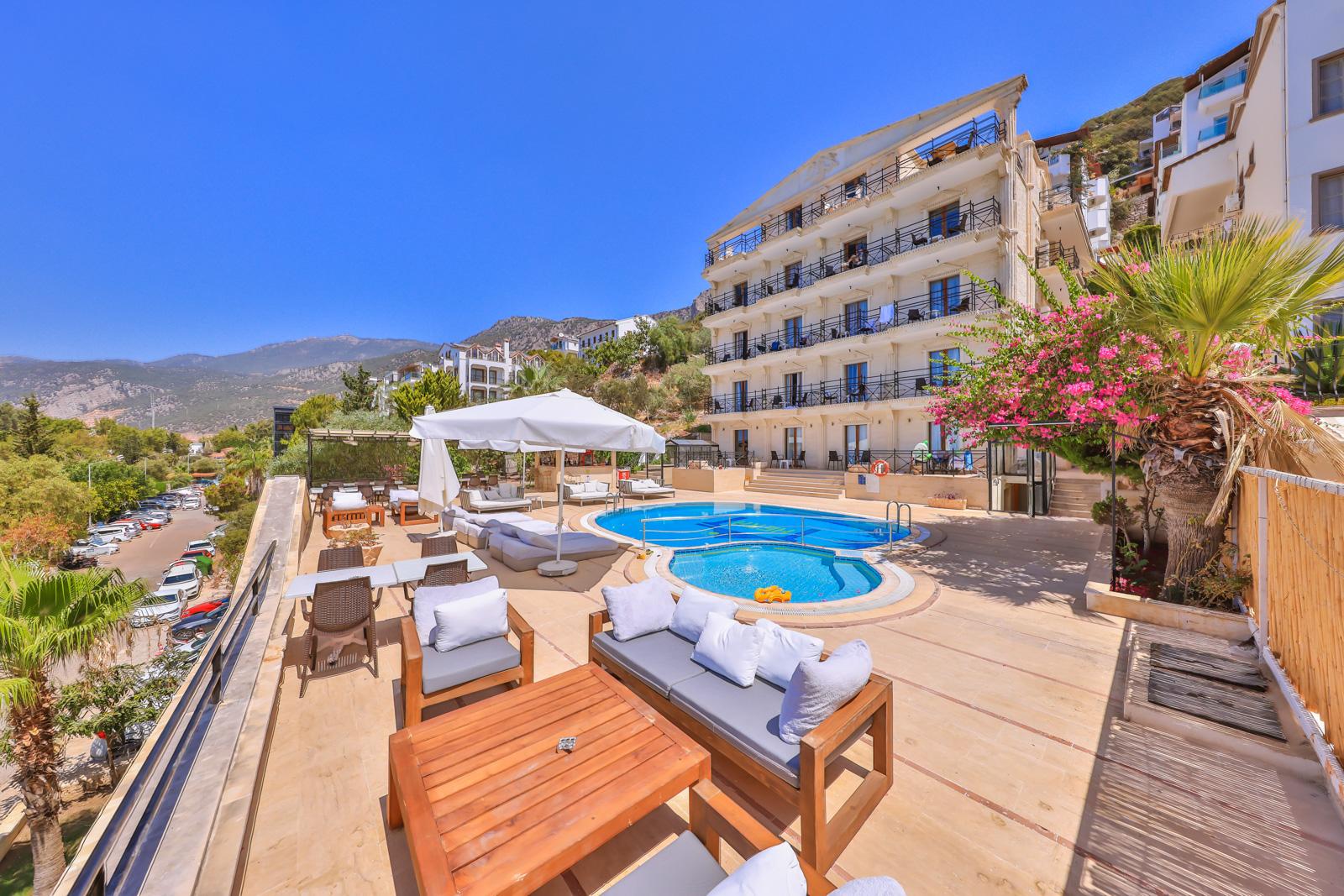 Hera Hotel Каш Экстерьер фото